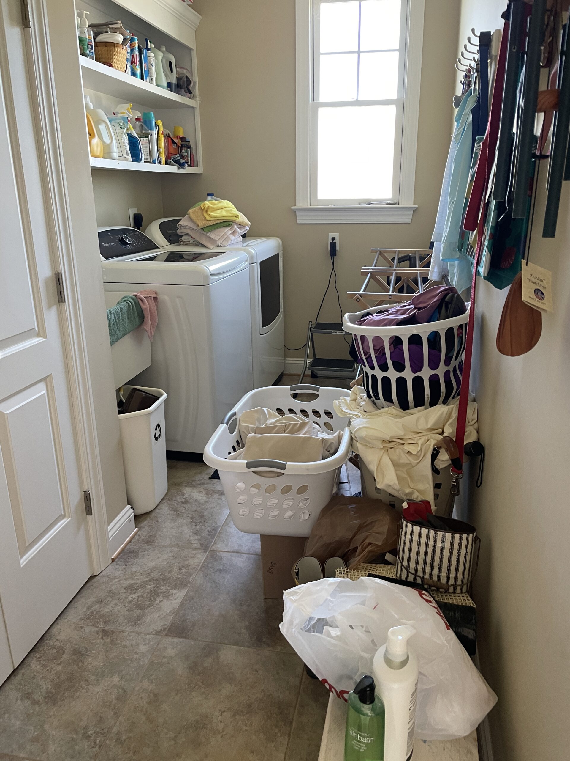 Laundry Room Before